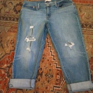 Levi's women's cuffed jeans